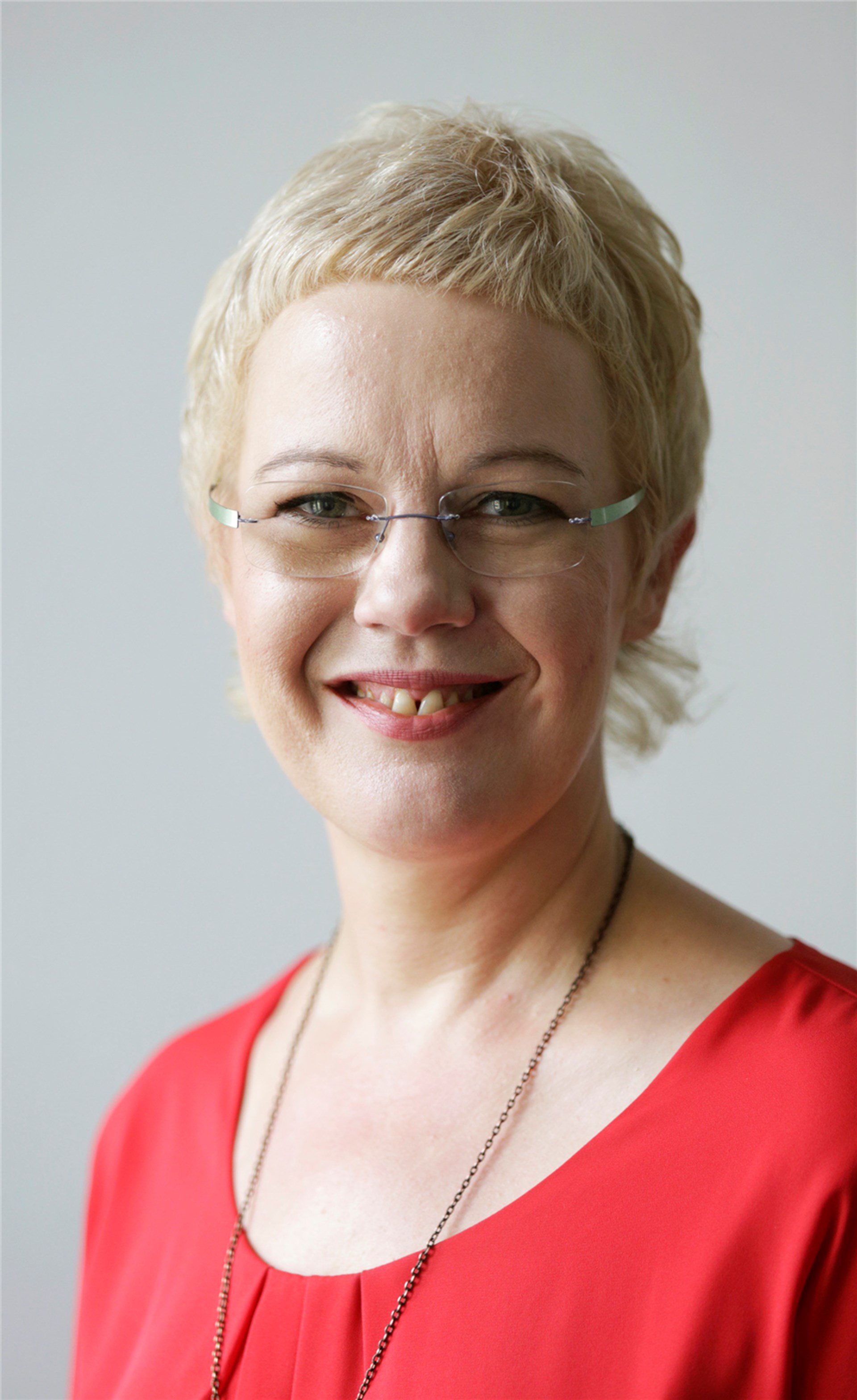 Ein Porträtfoto von Annette Borgstedt